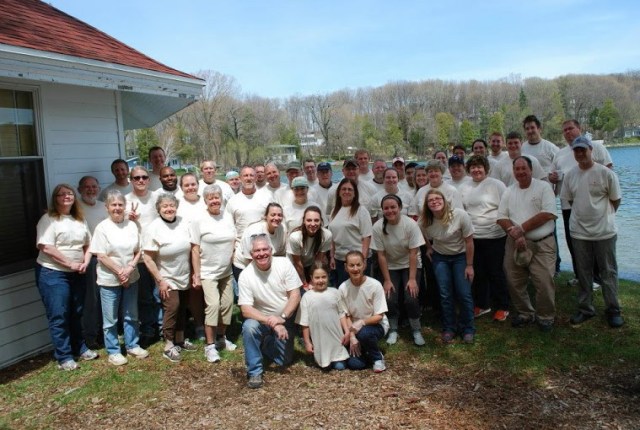Camp Brosius Volunteers Spring 2013
