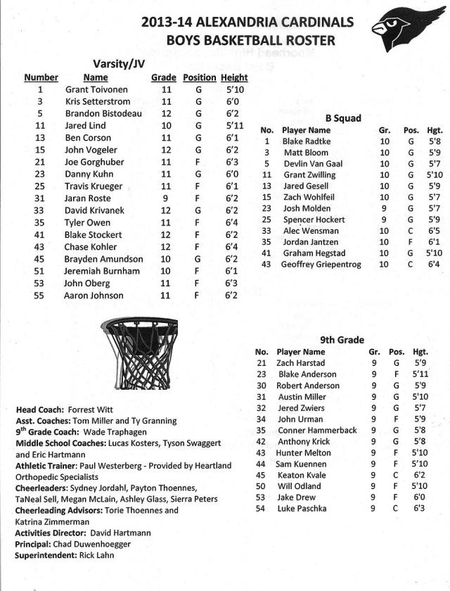Copy of boys' basketball '13-14