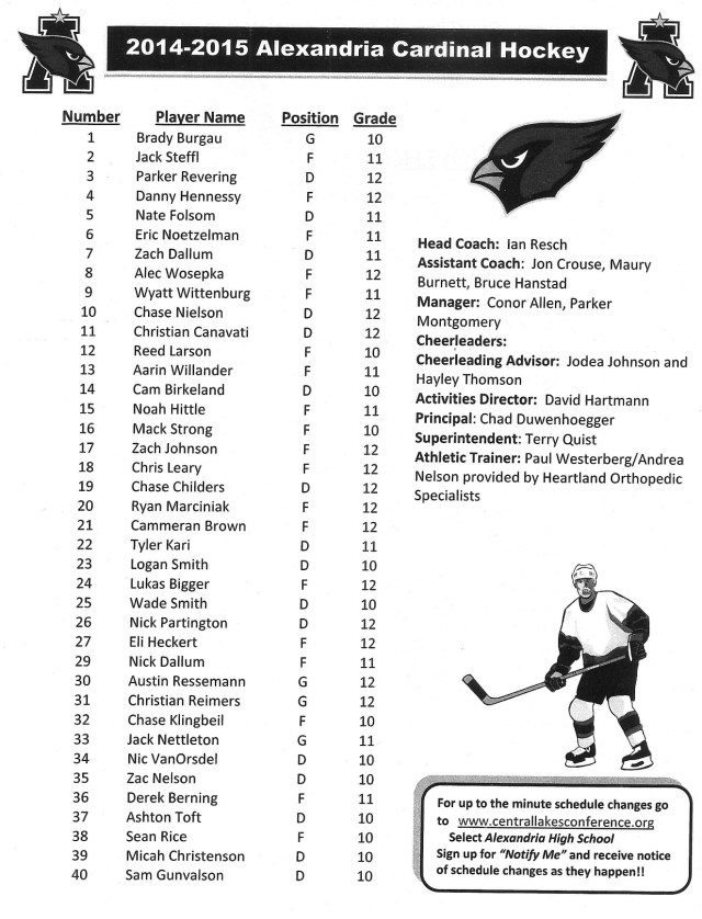 boys' hockey '14-15 - Copy