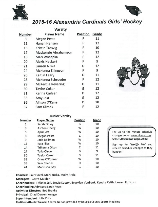 girls' hockey '15-16 - Copy