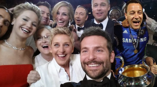 oscars selfie